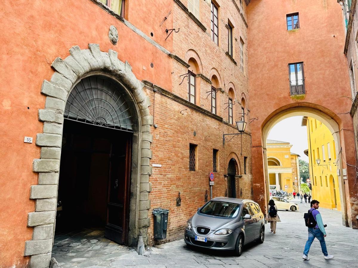 Domus An- Two Bedrooms Apartment -Antique And Historical Home 锡耶纳 外观 照片